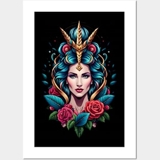 fantasy princess Posters and Art